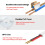 HAWAKA 2PCS Telephone Extension Cable For Home&Off 4
