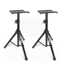 Hola! Music Speaker Stand Floor Pair - 2 Studio Tr