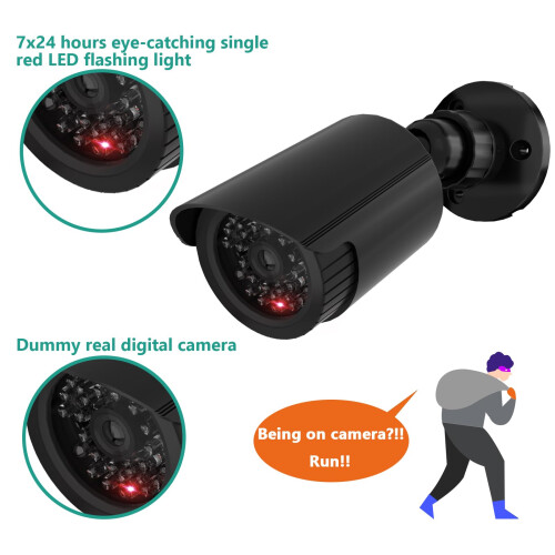 WALI Dummy Fake Simulated Surveillance Security CC 2