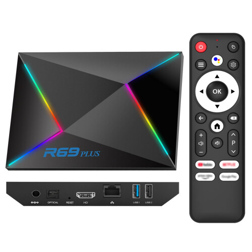 Android 14.0 TV Box 2025, Android TV Box 4GB RAM 3