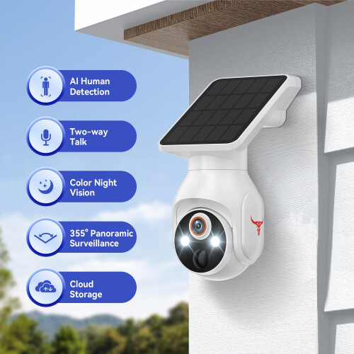 Blazique Battery-Powered 1080p WiFi Camera with So 2