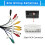Epronic 20 Pin Android Car Stereo RCA Adapter Audi 2