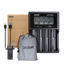 XTAR VC4SL Charger with UK QC3.0 Adapter Upgraded