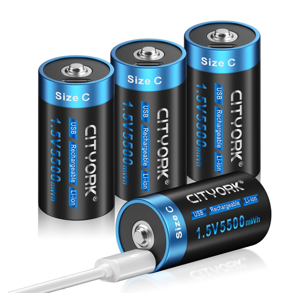 Photos - Battery CITYORK USB Rechargeable C  High Capacity