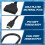 1PCS HDMI Splitter 1 in 2 Out HDMI Splitter for Du 3