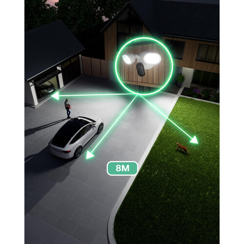 Arlo Arlo Floodlight Security Camera Outdoor, Wired, Qu 1