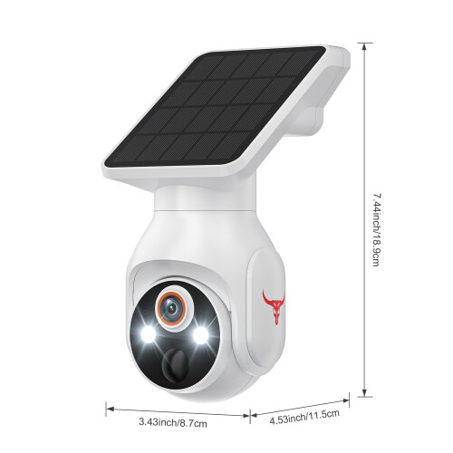 Blazique Battery-Powered 1080p WiFi Camera with So 1