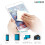waka Microfibre Glasses Cleaning Cloth, Lint Free 5