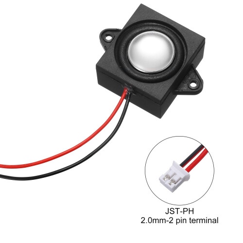 sourcing map 1Pcs Speaker 3 Watt 8 Ohm Mini Speake 2