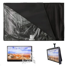 COOSOO Outdoor TV Cover with Clear Front Televisio