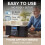 Denver Denver MCA-240 Compact Micro HiFi System with CD, 6