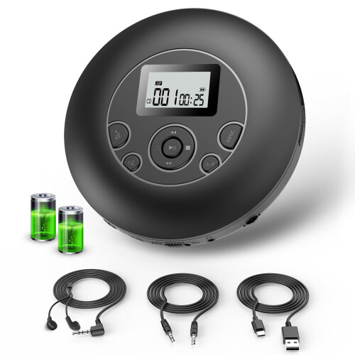 Personal CD Player 7 Hour Playtime, Compact Discma
