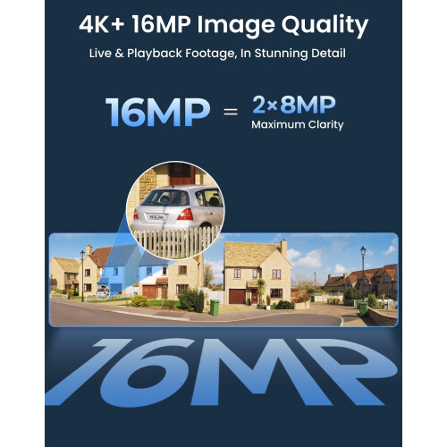 Reolink 16MP UHD 180 Panoramic Dual-Lens PoE Secu 1
