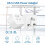 2-Pack Chinese to UK Plug Adapter,QRUIHC 2/3 Pin C 3
