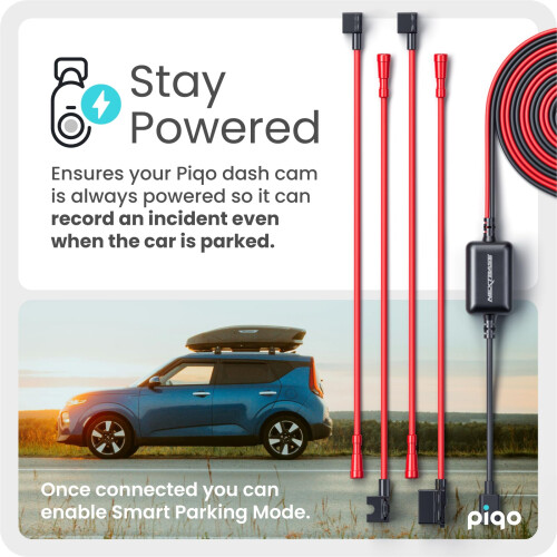 Nextbase Nextbase Piqo Pro Install Hardwire Kit - Easy to I 2