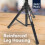Hola! Music Speaker Stand Floor Pair - 2 Studio Tr 6