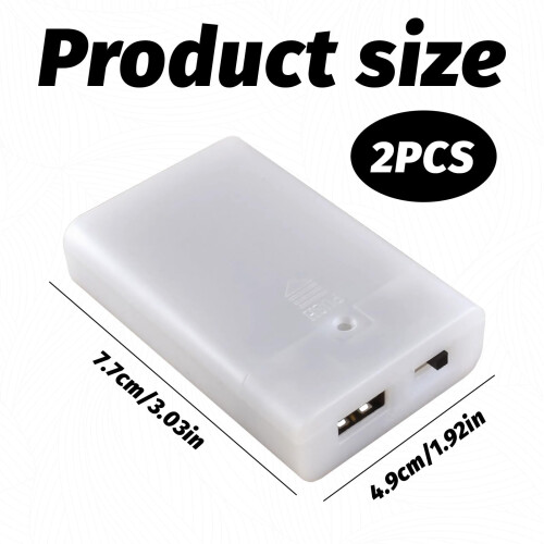 Eophmi USB Battery Pack for Led Lights,1pcs 3X1.5V 1