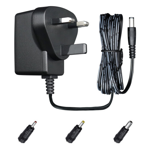 12V 0.5A 6W 1.8M Long Power Supply Adapter, AC DC