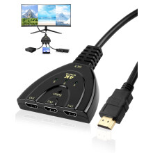 HDMI Splitter 3 in 1 Out 4K@60Hz 3 Way HDMI Splitt