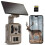 Misstech 4K UHD Trail Camera Solar-Powered, 64MP W 1