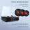 Hernido Vinyl Record Player, Belt-Driven 3-Speed T 4