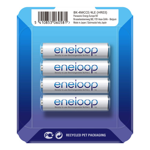 Panasonic eneloop AAA Rechargeable Ready-To-Use Ni 1