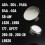 ABSINA 100x LR66 AG4 button cell watch battery 1.5 6