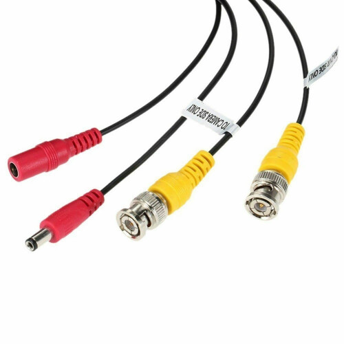 Multibao 2-in-1 BNC Video Power Cables, 5M 10M 20M 1