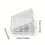 9 Pcs Clear Plastic Cell Battery Storage Case Hold 2