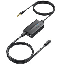 AUTOUTLET Digital Audio Translator Converts 3.5 mm