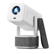 [26000L & Stereo Speakers] Mini Projector with And