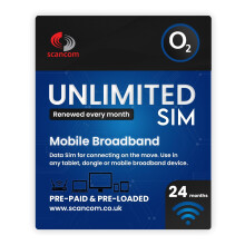 O2 Unlimited 5G Data SIM. Perfect for unlocked Pho
