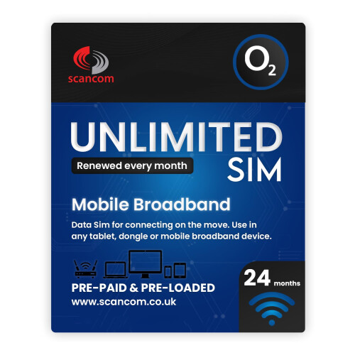 O2 Unlimited 5G Data SIM. Perfect for unlocked Pho