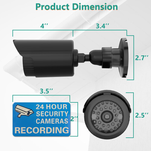 WALI Dummy Fake Simulated Surveillance Security CC 1