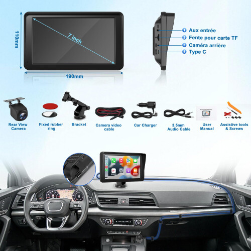 Wireless Car Stereo (7 Inches) 2