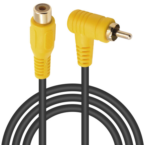 Duttek RCA Extension Cable 1.5M, 90 Degree RCA Mal