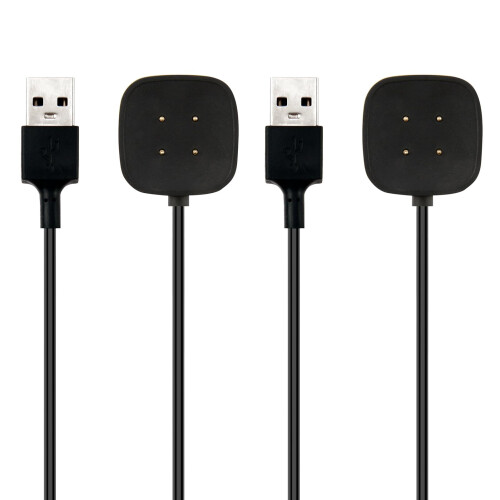 GCNWW 2-Pack Charging Cable for Fitbit Versa 3 / V