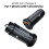 Dual‑Port Fast Car Charger with GPS Tracker for Ca 3
