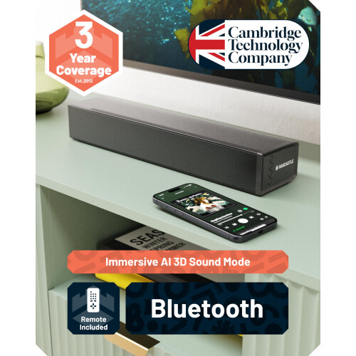 Oakcastle Soundbar for TV | HDMI, ARC, Bluetooth S 2