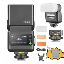 Godox iT32 TTL Camera Flash & X5 N Wireless Flash