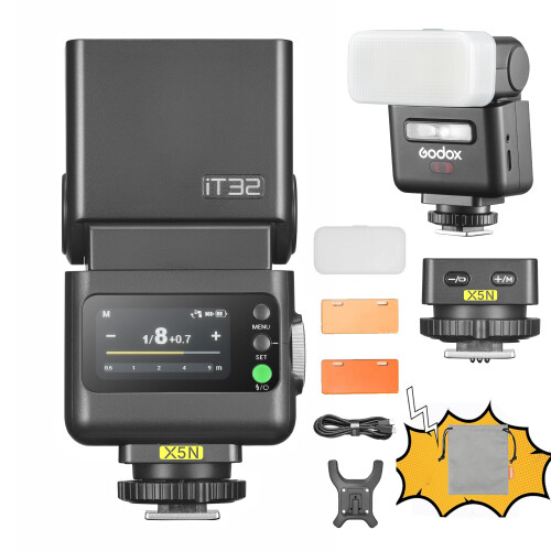 Godox Godox iT32 TTL Camera Flash & X5 N Wireless Flash