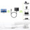 LiNKFOR Optical Cable Splitter 1x2 with 1PCS SPDIF 2