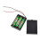 5Pcs AA Plastic Battery Storage Holder Case Box Lo 5