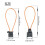 Xfaiz Most Fiber Optic Loop, Pack of 2 Universal O 2