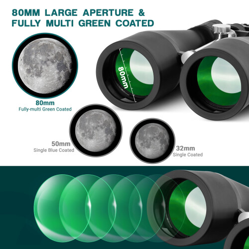 ESSLNB 15-30X80 Zoom Astronomy Binoculars with Tri 2