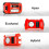 AMGEKE 4K Dash Cam Front and Rear, STARVIS Sensor, 6