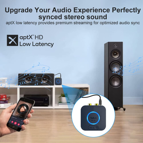 1Mii B06HD Bluetooth 5.1 Receiver for HiFi, aptX H 2