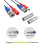 6 Pack 550mAh 1.2V AAA Rechargeable Batteries HHR- 7