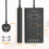 6 Way Extension Lead 5M, AUOPLUS Multi Plug Extens 5