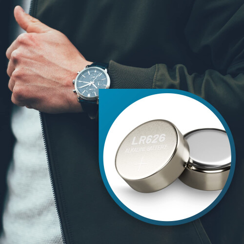ABSINA 100x LR66 AG4 button cell watch battery 1.5 1